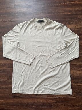 Robert Barakett Georgia LS Long Sleeve High Crew 100% Pima Cotton